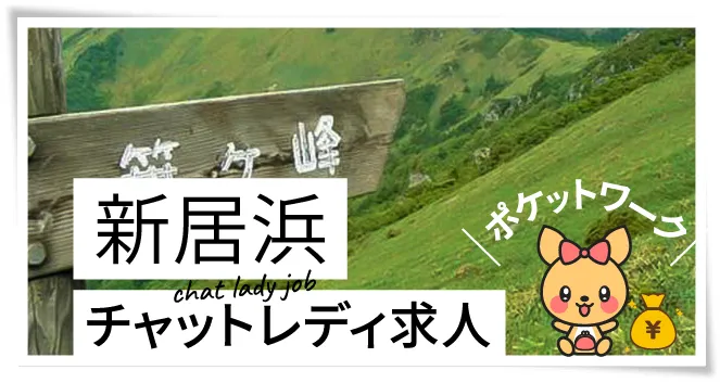 新居浜チャットレディ求人ポケットワーク