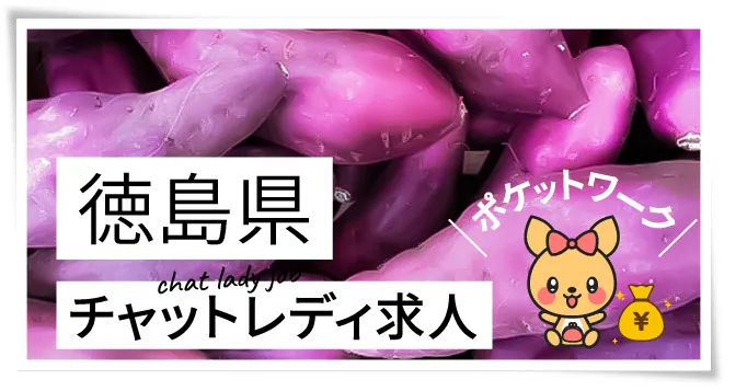 徳島県チャットレディ求人ポケットワーク